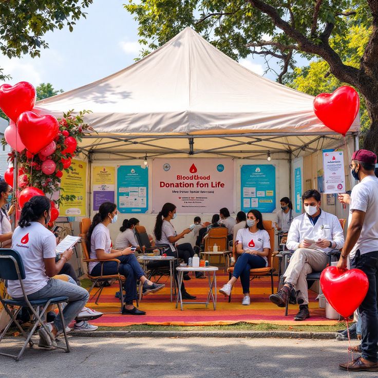 Blood Test Collection Camp
