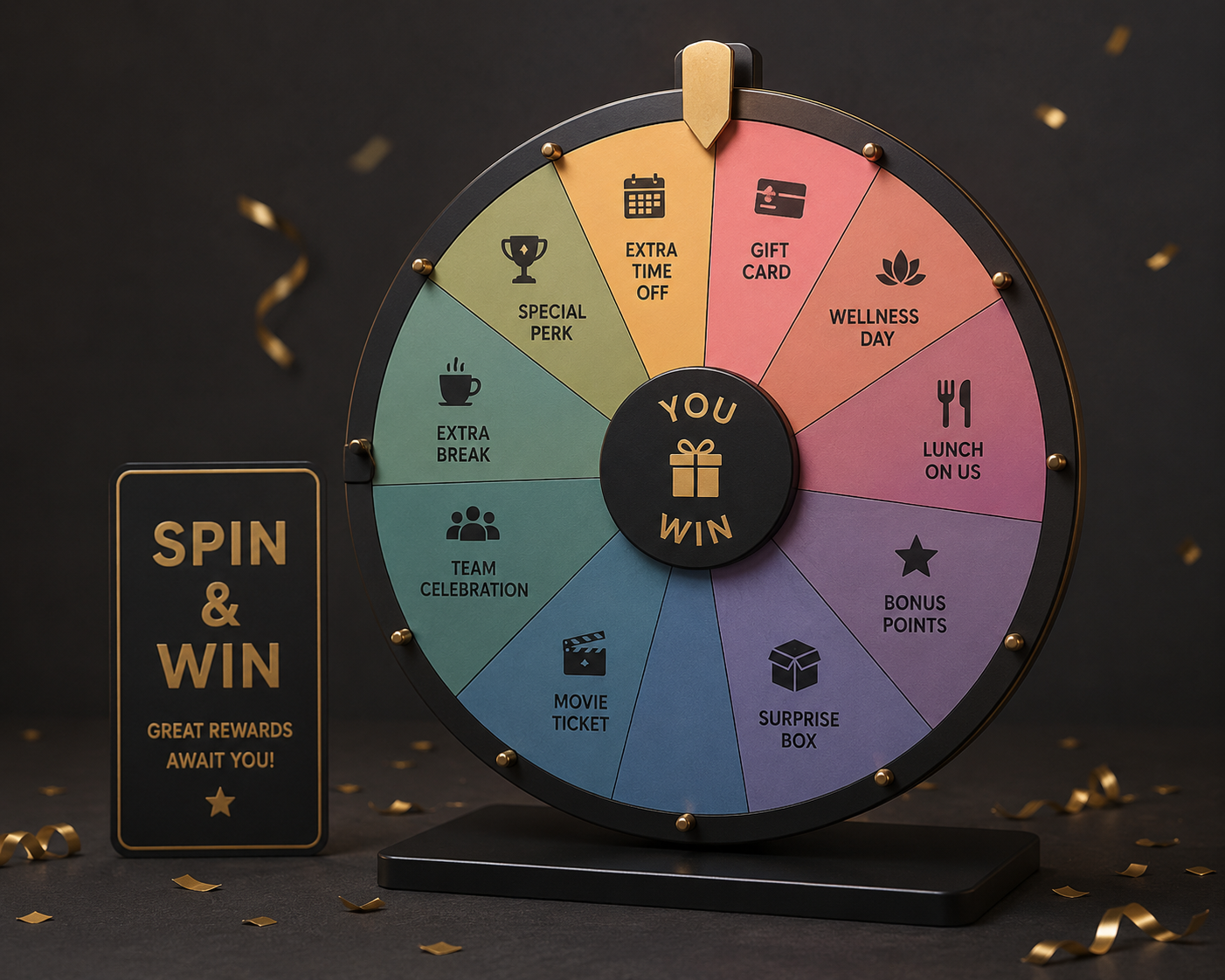 Spin the Wheel Rewards