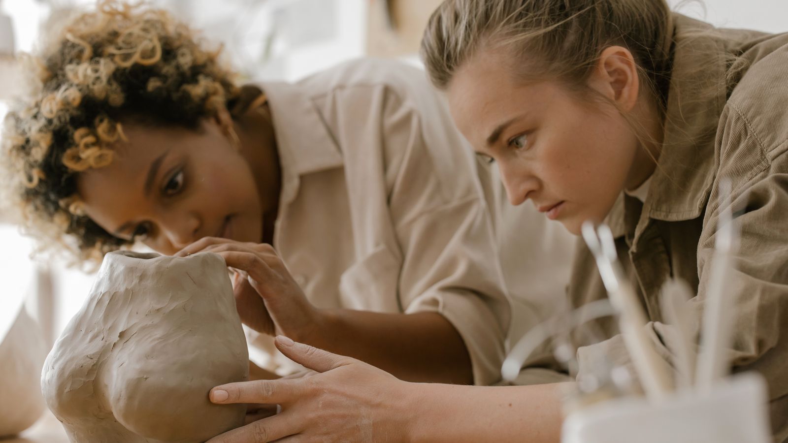 Hand-Built Pottery