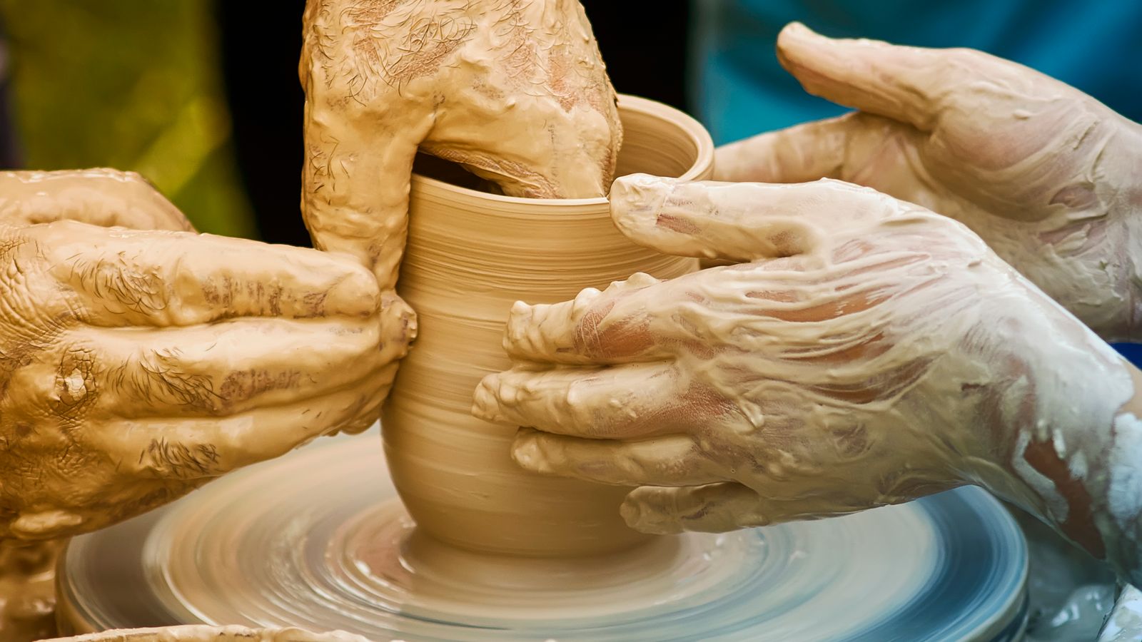 Pottery on the Wheel