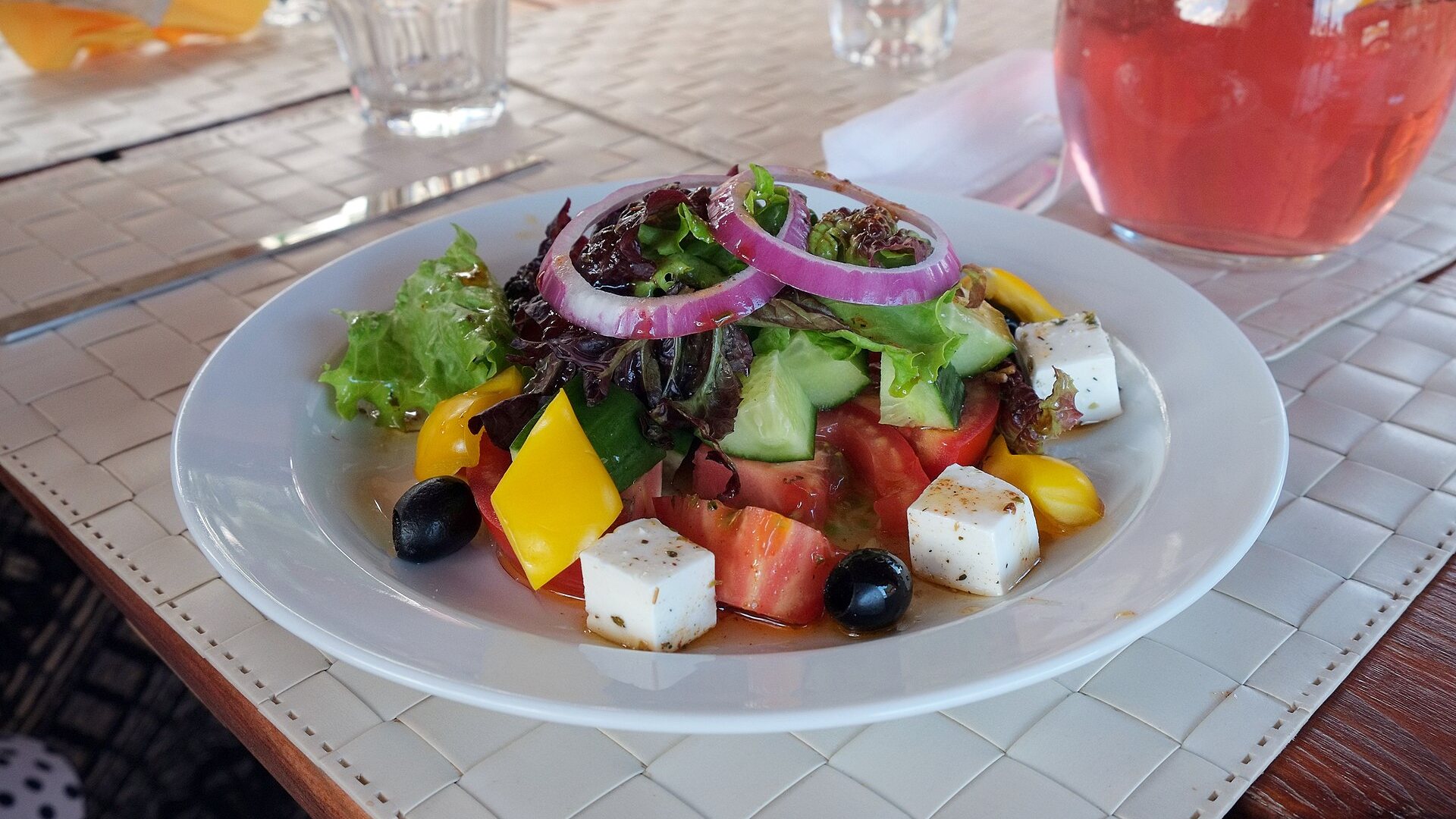 Aegean Greens - Crafting a Classic Greek Village Salad